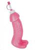 Pink Penis Bachelorette Party Sport Bottle - Hott Pecker Sipper Bottle with Straw